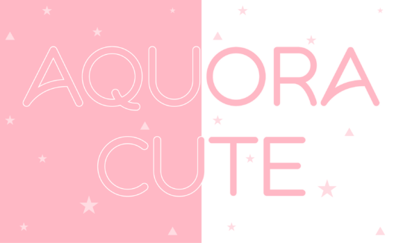 Aquora Cute: Infusing Playful Sophistication into Your Designs