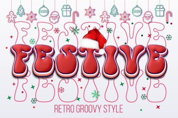 Festive Font: A Groovy Display Typeface for Cheerful Designs