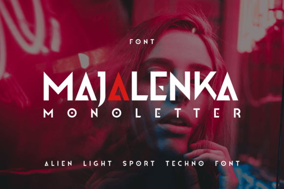 Majalenka Monoletter: Unleashing Sharp, Modern Typography