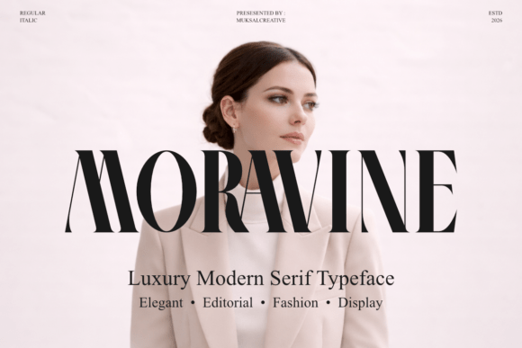 Moravine: A Modern Serif for Elevated Design