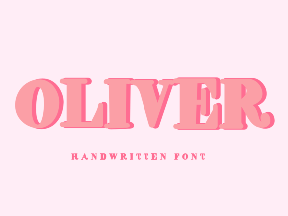 Oliver: The Handwritten Font That Brings a Personal Touch to Your Designs