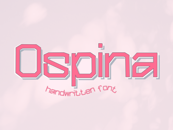 Ospina: The Modern Handwritten Font for Friendly Brands