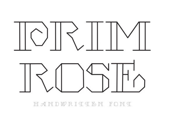 Primrose: A Playful Display Font for Creative Projects