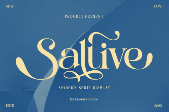 Saltive: The Modern Serif Font with Vintage Soul