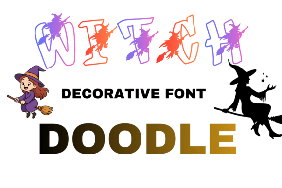 Witch Doodle: A Playful Typeface for Magical Designs